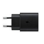 25W Charger Samsung with Power Delivery 3.0 PPS Technology for Galaxy S21 / S21 Plus / S21 Ultra / Note 20 Ultra / Note 20 - EU Plug with 1 USB C to USB C Cable - Black - OP - Image 4