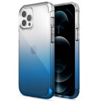 Phone 12 / iPhone 12 Pro Raptic Air Scratch Resistant, Aluminum Metal Bumper, Wireless Charging, 13ft Drop Protection - Blue Gradient