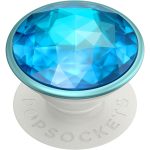 PopGrip Premium by Popsockets - Top + Base - Disco Crystal Blue