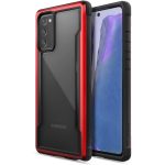 Galaxy Note 20 Ultra Raptic Shield Shock Absorbing Protection, Durable Aluminum Frame, 10ft Drop Tested - Red