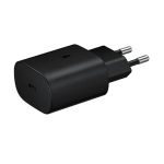 25W Charger Samsung with Power Delivery 3.0 PPS Technology for Galaxy S21 / S21 Plus / S21 Ultra / Note 20 Ultra / Note 20 - EU Plug with 1 USB C to USB C Cable - Black - OP - Image 2