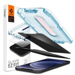 Apple iPhone 12 mini EZ Fit Privacy Screen Protector Case Friendly by Spigen - 2 PACK - AGL01813