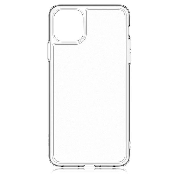 Apple iPhone 11 Matte Tempered Glass Hybrid Glass Back Case with Matte Finish - Clear - Image 4