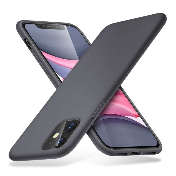 Apple iPhone 11 Cloud Super Soft Case by ESR - Gray - Image 2