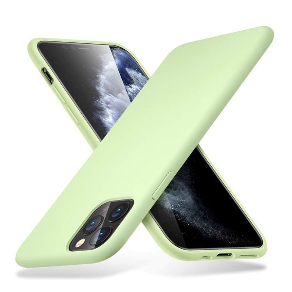 Apple iPhone 11 Pro Max Cloud Super Soft Case by ESR - Light Green - Image 5