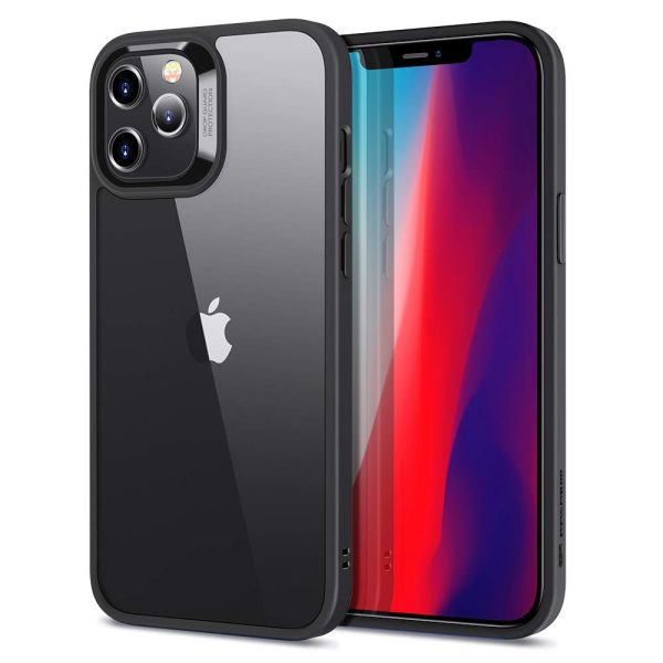 Apple iPhone 12 Pro Max Classic Hybrid Case by ESR - Transparent Black - Image 1