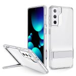 Galaxy S21 Air Shield Boost Back Case with Kickstand by ESR – Crystal Clear