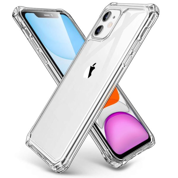 Apple iPhone 11 Air Armor Rugged TPU Case - Clear - Image 3