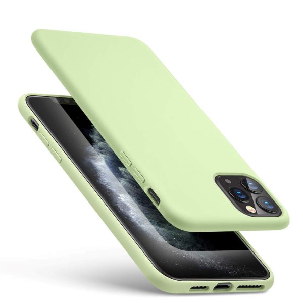 Apple iPhone 11 Pro Max Cloud Super Soft Case by ESR - Light Green - Image 4