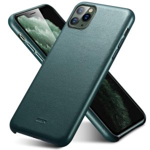 Apple iPhone 11 Pro Max Metro Premium Real Leather Case by ESR - Pine Green