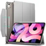 iPad Air 5 2022 /iPad Air 4 2020 Ascend Trifold Hard Smart Case by ESR - Silver Gray