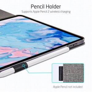 iPad Air 5 2022 /iPad Air 4 2020 Urban Premium Folio Case Book Cover Design, Multi-Angle Stand - Twilight - Image 6
