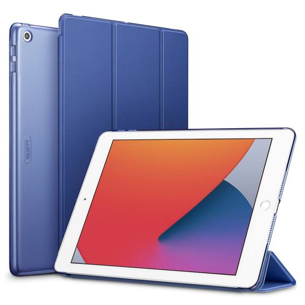 iPad 9th Gen 2021 Ascend Trifold Hard Smart Case by ESR - Navy Blue also for iPad 8th Gen / iPad 7th Gen 2019 - Image 3