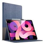 iPad Air 5 2022 /iPad Air 4 2020 Urban Premium Folio Case Book Cover Design, Multi-Angle Stand - Knight