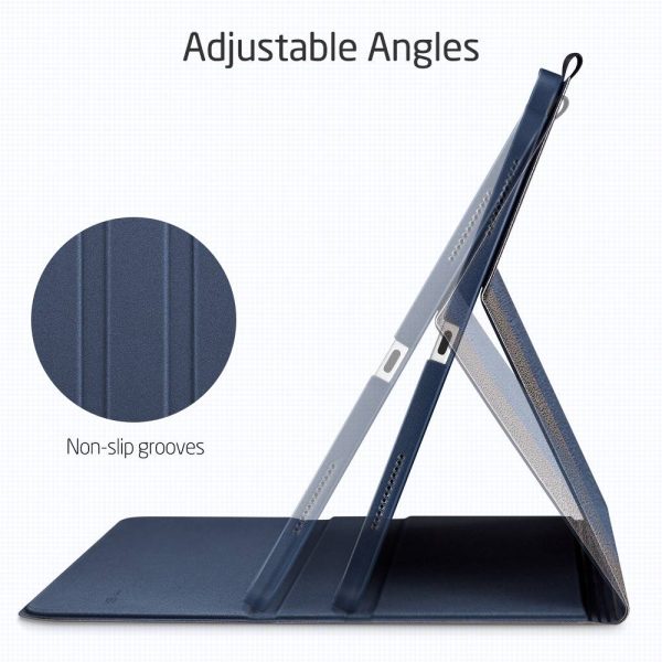 iPad Air 5 2022 /iPad Air 4 2020 Urban Premium Folio Case Book Cover Design, Multi-Angle Stand - Knight - Image 3