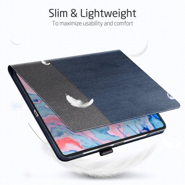iPad Air 5 2022 /iPad Air 4 2020 Urban Premium Folio Case Book Cover Design, Multi-Angle Stand - Knight - Image 2