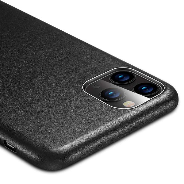 Apple iPhone 11 Pro Max Metro Premium Real Leather Case by ESR - Black - Image 3
