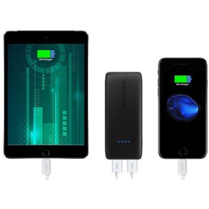 RAVPower Ace Series 12000mAh Quick Charge Power Bank - Black - RP-PB065 - Image 3
