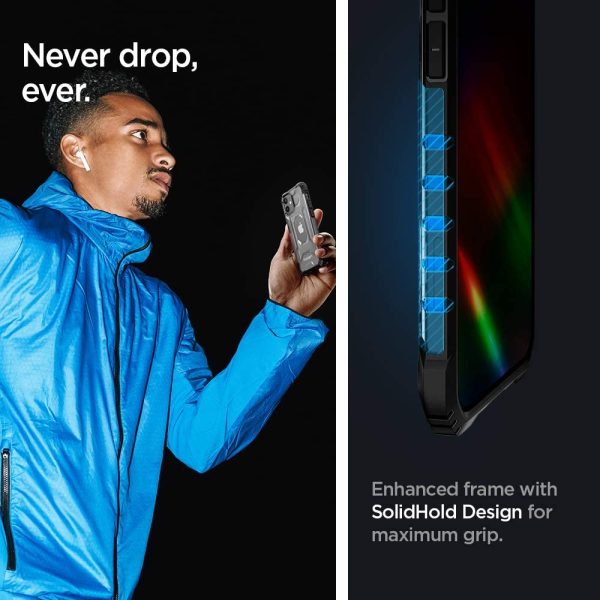 61Ji8CA5jeL._AC_SL1000_ Apple iPhone 12 mini Nitro Force Case - Matte Black - ACS01755 - Image 3