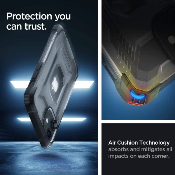 61lrQ4ooK1L._AC_SL1000_ Apple iPhone 12 mini Nitro Force Case - Matte Black - ACS01755 - Image 4
