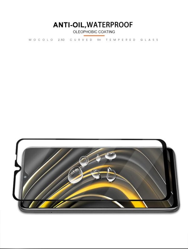 POCO X3 NFC / POCO X3 Pro 3D Full Glue Edge to Edge Protector by Mocolo - Image 5