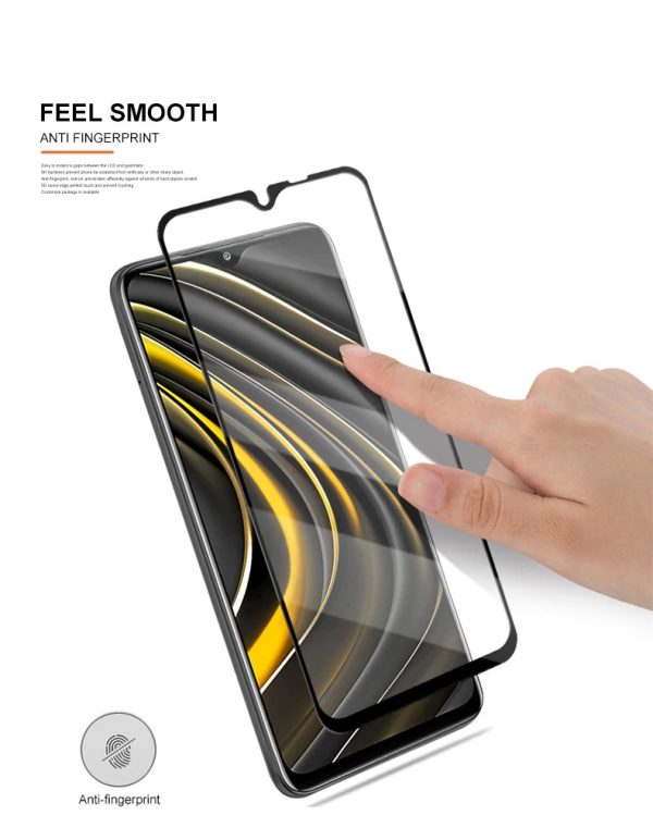 H742b9211b60442a6b2be95b35733fc17C POCO M3 3D Full Glue Edge to Edge Protector by Mocolo - Image 10