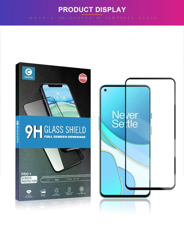 OnePlus 8T 3D Full Glue Edge to Edge Protector by Mocolo - Image 3