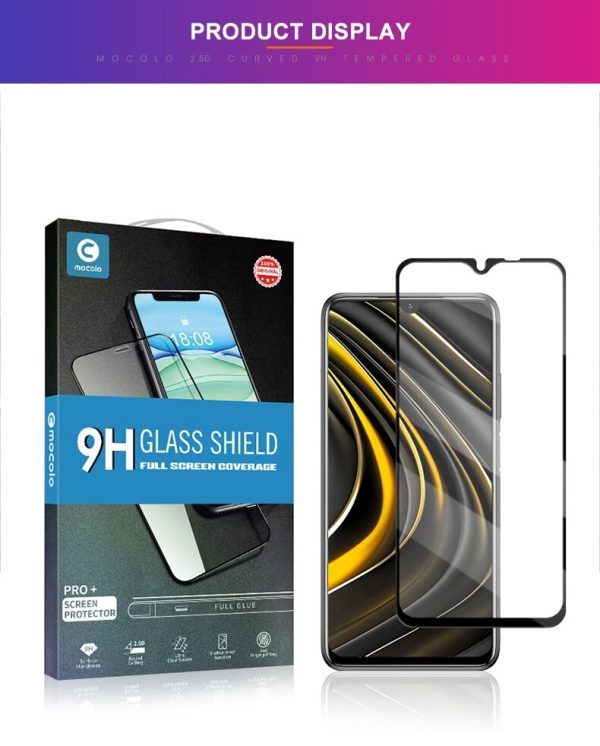 POCO X3 NFC / POCO X3 Pro 3D Full Glue Edge to Edge Protector by Mocolo - Image 7