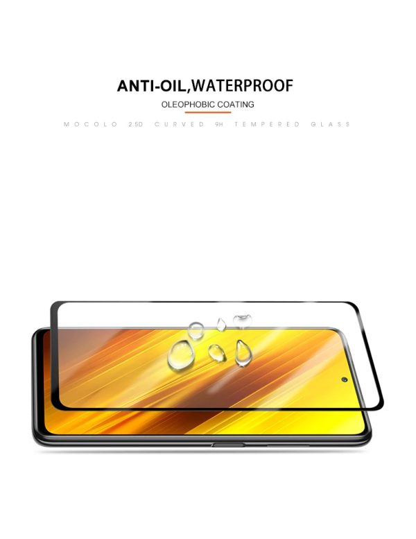 POCO X3 NFC / POCO X3 Pro 3D Full Glue Edge to Edge Protector by Mocolo - Image 8
