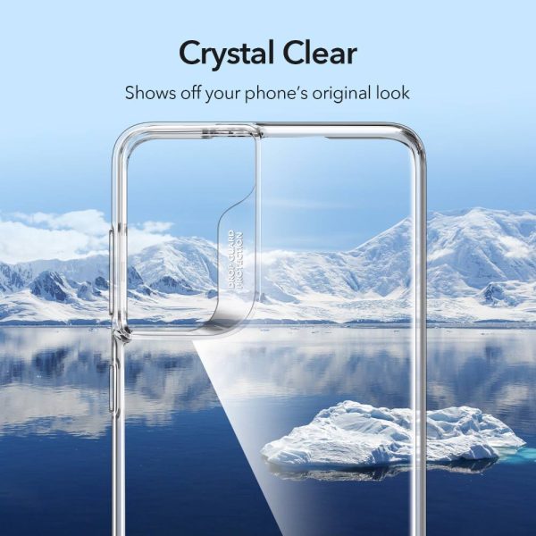 Galaxy S21 Project Zero Silicon Back Case by ESR – Crystal Clear - Image 6