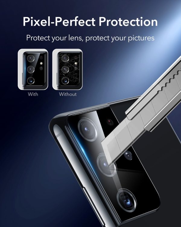 Galaxy S21 Ultra Camera Lens HD Protector 2 PACK by ESR - Image 5