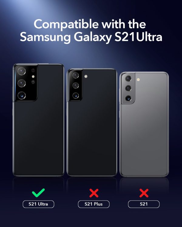 Galaxy S21 Ultra Camera Lens HD Protector 2 PACK by ESR - Image 3