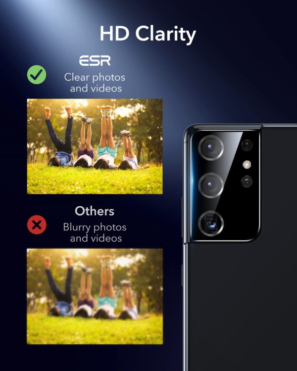 Galaxy S21 Ultra Camera Lens HD Protector 2 PACK by ESR - Image 2