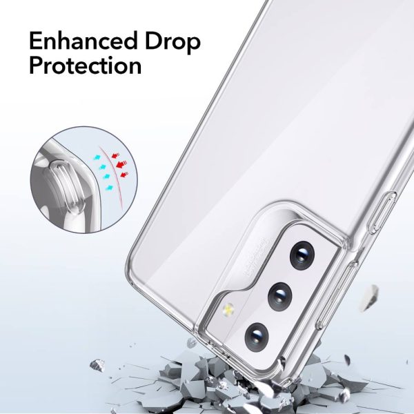 Galaxy S21 Project Zero Silicon Back Case by ESR – Crystal Clear - Image 2