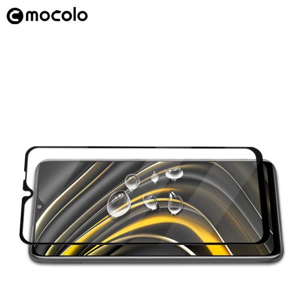 Mocolo-2-5D-9H-Full-Cover-Tempered-Glass-Film-On-For-Xiaomi-Pocophone-Poco-M3-2020 (4) POCO M3 3D Full Glue Edge to Edge Protector by Mocolo - Image 4