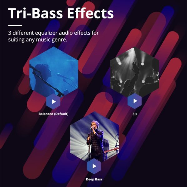 Tronsmart T6 Plus Upgraded Edition SoundPulse™ Portable Bluetooth Speaker 40W with Tri-Bass Effects, 6600mAh Powerbank, IPX6 Waterproof, TWS, NFC, 15H Playtime - Red - Image 11