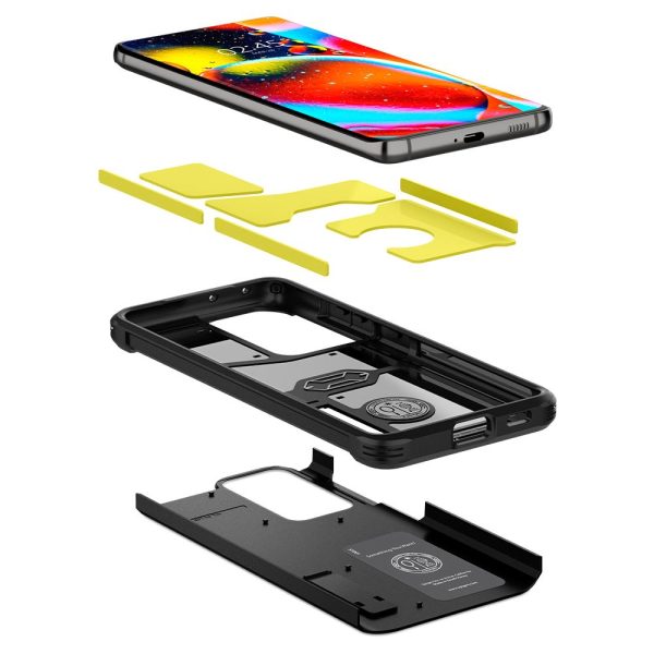 Galaxy S21 Ultra Tough Armor Case by Spigen - ACS02354 - Black - Image 8
