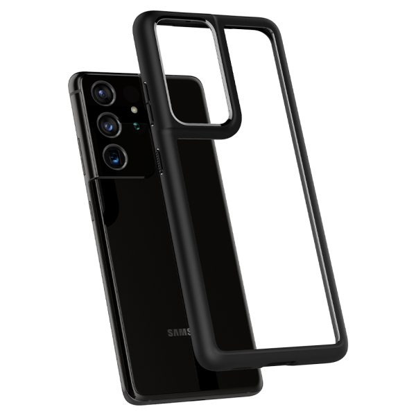 Ultra Hybrid Case for Galaxy S21 Ultra by Spigen ACS02352 - Matte Black - Image 8