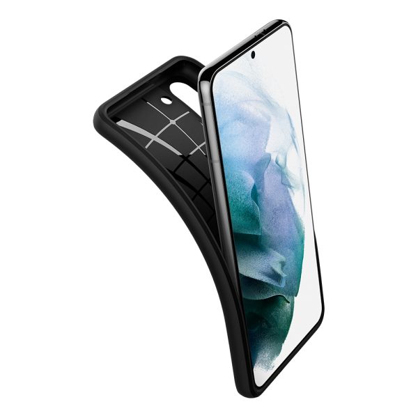 galaxyS21+_core-armor_detail_07 Galaxy S21 Plus Core Armor Rugged Case by Spigen ACS02413 - Matte Black - Image 6