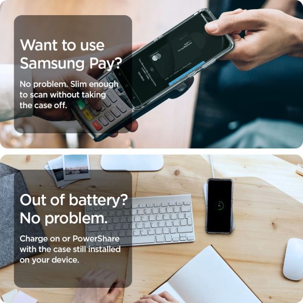 Galaxy S21 Plus Neo Hybrid Crystal Case by Spigen - ACS02394 - Black - Image 4