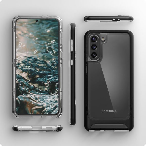 Galaxy S21 Plus Neo Hybrid Crystal Case by Spigen - ACS02394 - Black - Image 5