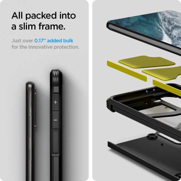 Galaxy S21 Plus Tough Armor Case by Spigen - ACS02390 - Black - Image 6