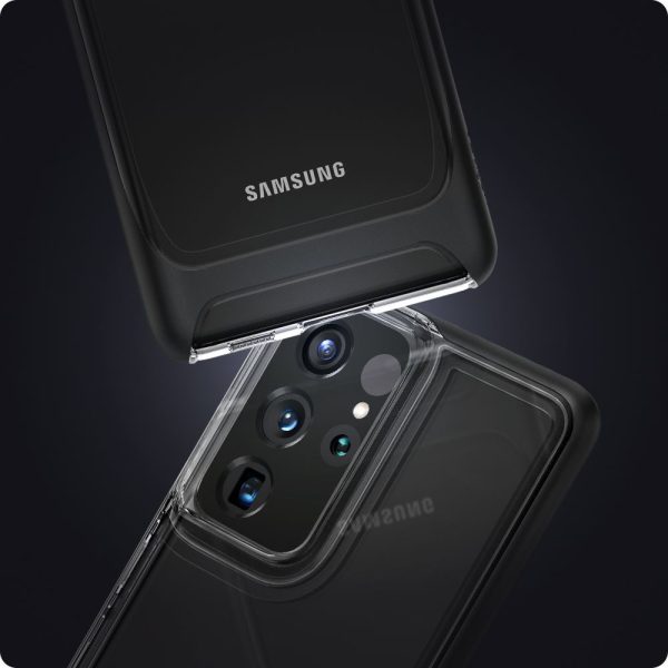 Galaxy S21 Ultra Neo Hybrid Crystal Case by Spigen - ACS02358 - Black - Image 5