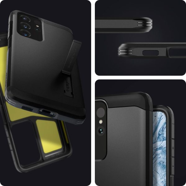 Galaxy S21 Ultra Tough Armor Case by Spigen - ACS02354 - Black - Image 7