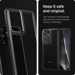 Ultra Hybrid Case for Galaxy S21 Ultra by Spigen ACS02352 - Matte Black - Image 4