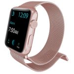 Raptic Mesh Band X Doria made with Real Stainless Steel for Apple Watch Models 6/SE/5/4/3/2/1 44 mm / 42 mm - Rose Gold