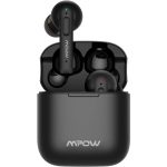 MPOW X3 V2.0 ANC Bluetooth Earphones w/4 Mics Noise Cancelling, Stereo Earbuds w/Deep Bass, 30Hrs ANC Earbuds w/USB-C Charge, Smart Touch Control, IPX8 Waterproof - Black