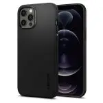 Apple iPhone 12 Pro Max Thin Fit Case by Spigen - ACS01612 - Matte Black