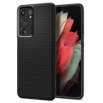 Galaxy S21 Ultra Liquid Air Case by Spigen ACS02350 - Matte Black