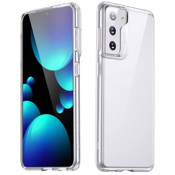 Galaxy S21 Project Zero Silicon Back Case by ESR – Crystal Clear - Image 3